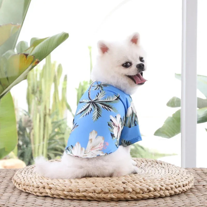 Hawaiian Pet Dog Shirts