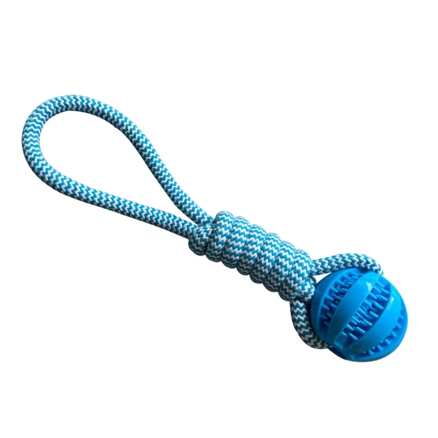 Pet Dog Toys Balls Interactive Treat Rope Rubber