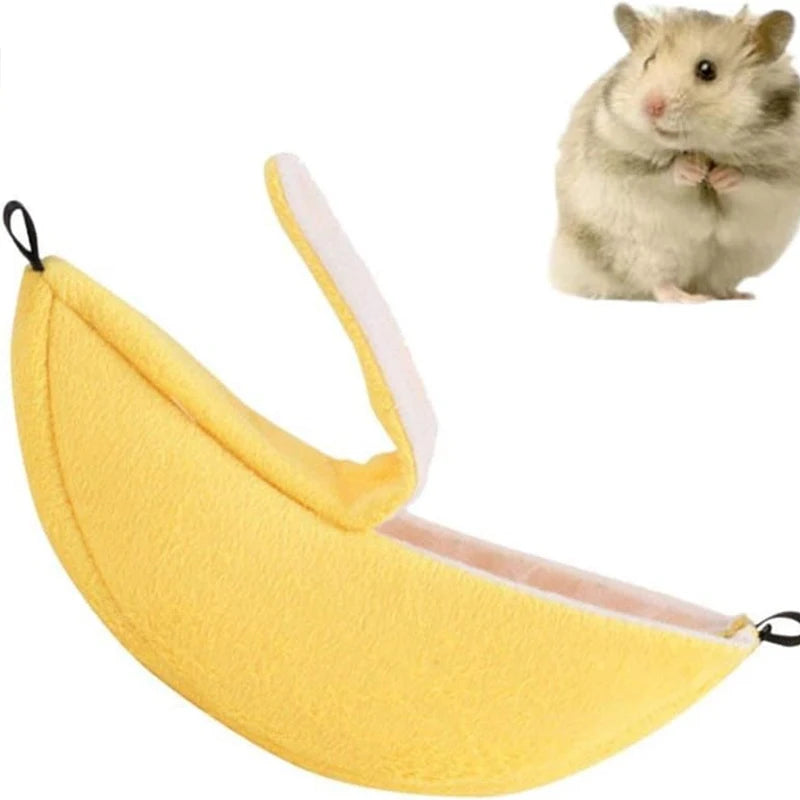 Banana Hamster Bed House Hammock