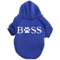 Dog Clothes Sweater Hoodie Boss