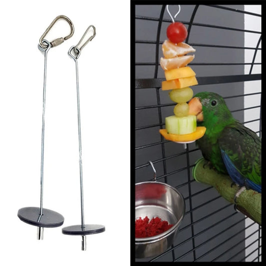 Pet Parrots Birds Food Holder