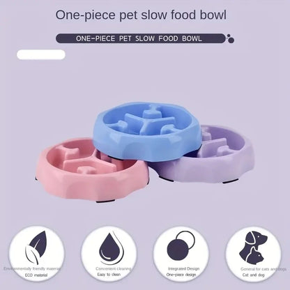 Pet supplies Slow Feeder Cat Bowl