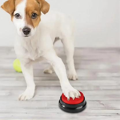 Dog Toys Funny Dog Recordable Button Pet Toys