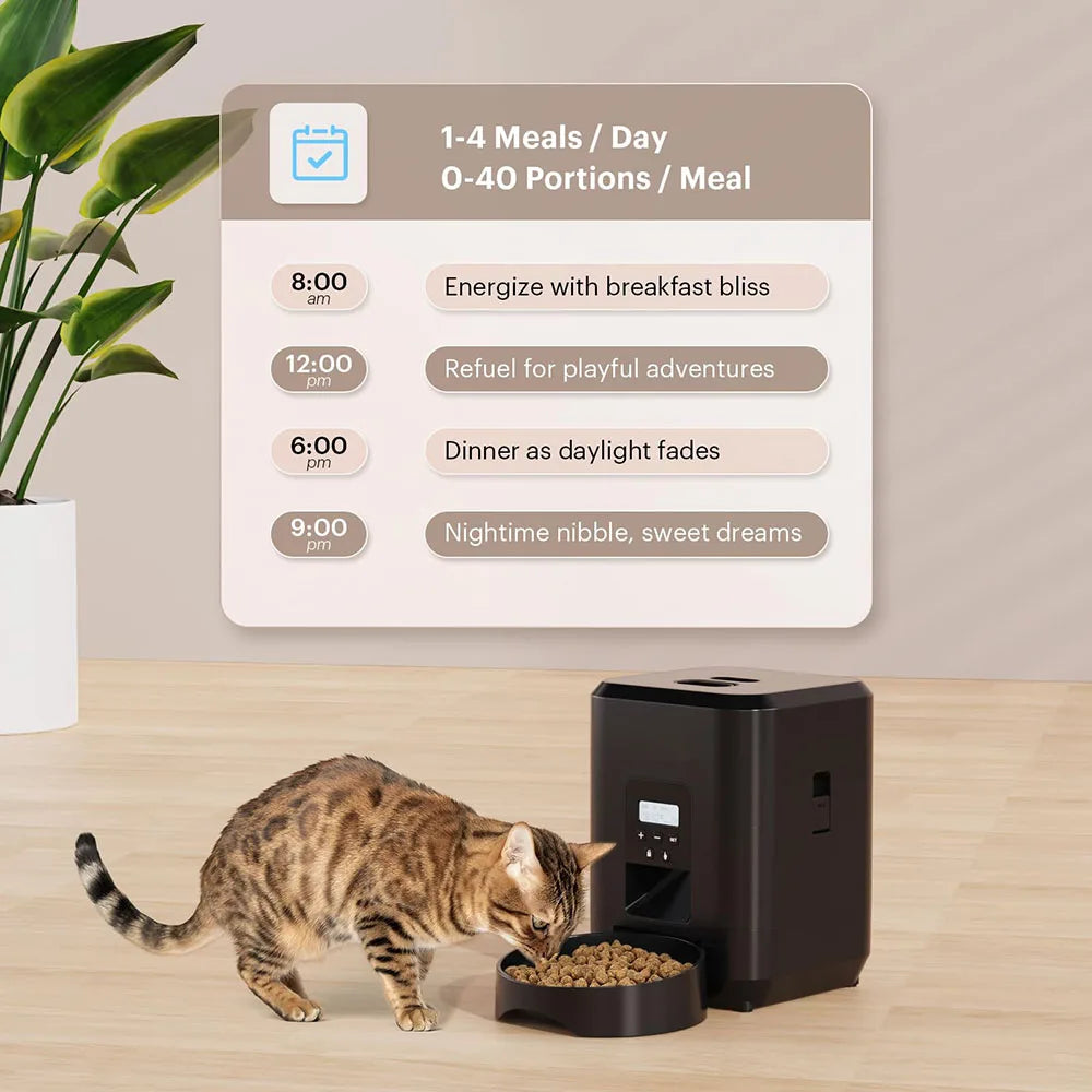 Automatic Pet Feeder Smart Food Dispenser For Cat And Dog