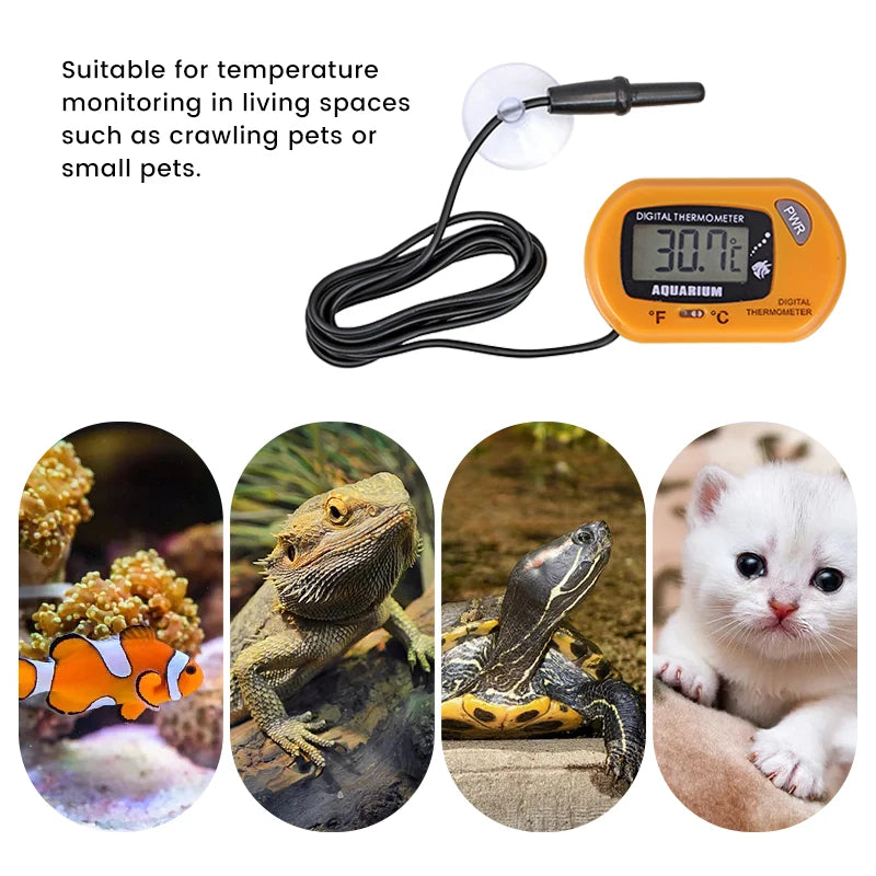 Fish Tank LCD Digital Aquarium Thermometer