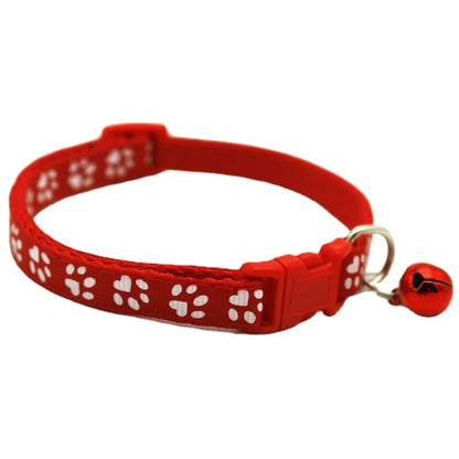 Pet Collar With Bell  Colorful