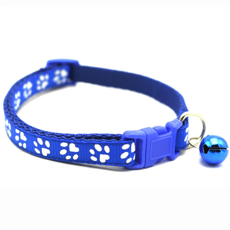 Pet Collar With Bell  Colorful