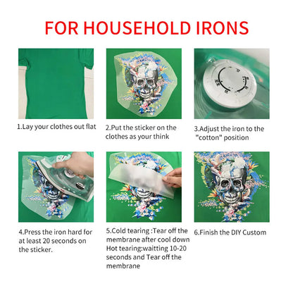 Animal Iron On Heat Transfer Sticker For Clothes