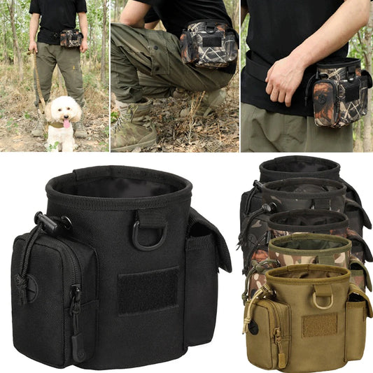 Portable Tactical Dog Treat Bag Outdoor Dog For Training