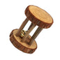 Cute Rabbit Roller Toys Natural Wooden