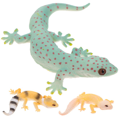 3 Pcs Leopard Gecko Toy