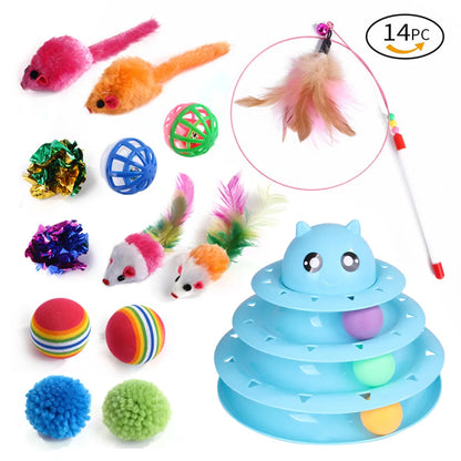 DualPet Kitten Toys Variety Cat Toy Combination