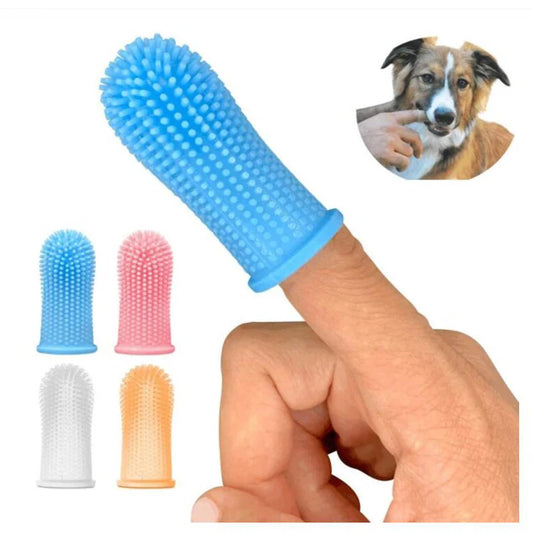 Dog Soft Pet Finger Toothbrush