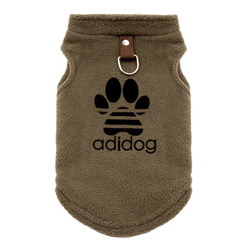 Ropa de polar suave para perros pequeños