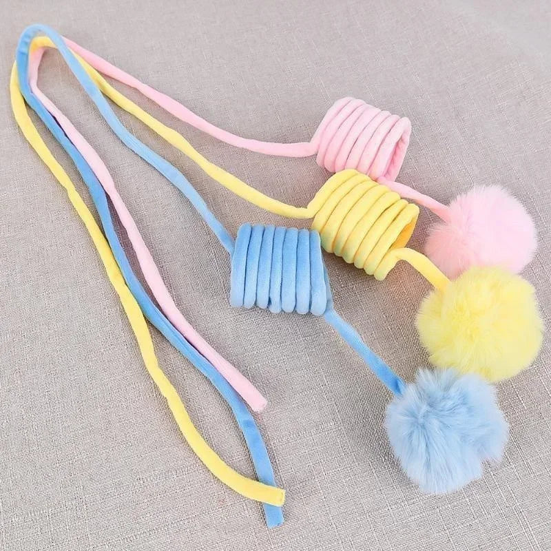 Pet Toy Interactive Cat Toys Funny Cat Stick Spring