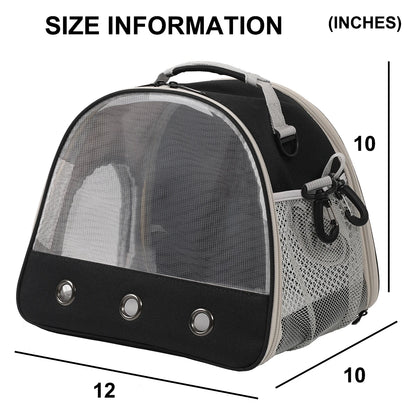 Small Animal Carrier Portable Clear Transport