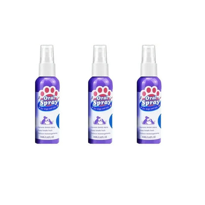 Pet Teeth Cleaning Spray Oral Care Remove Tooth Stains