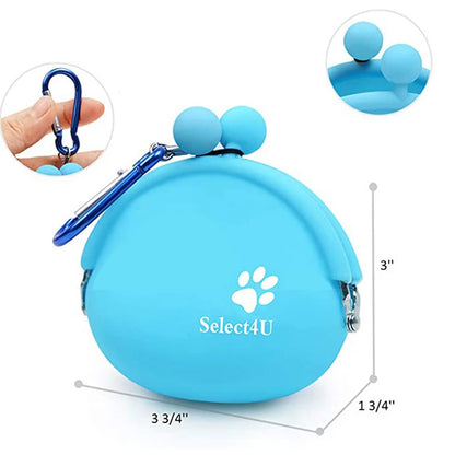 Silicone Pet Dog Train Food Snacks Pockets Bag