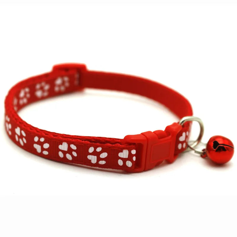 Pet Collar With Bell  Colorful