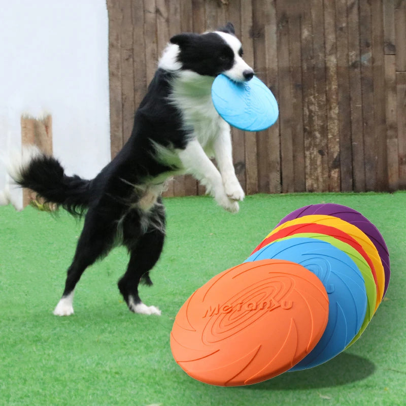 Fashion Pet Dog Silicone Game Frisbee Dog Toy