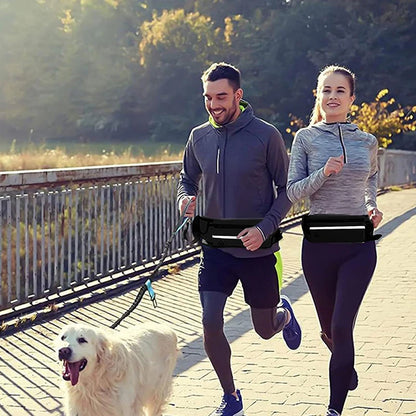 Hands Free Dog Leash for Running Walking Reflective Leash