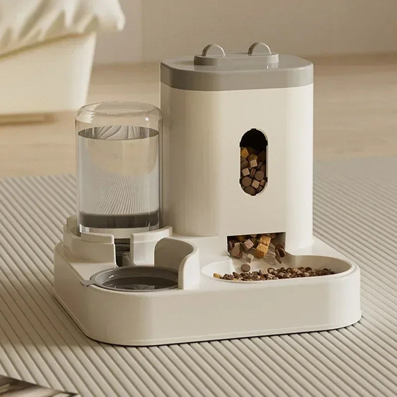 Automatic Feeder Cat Dog Food Bowl With Water