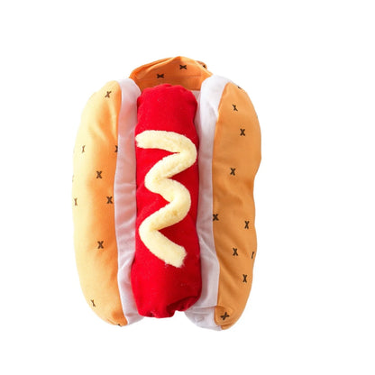 Halloween Dog Costumes Puppy Hotdog