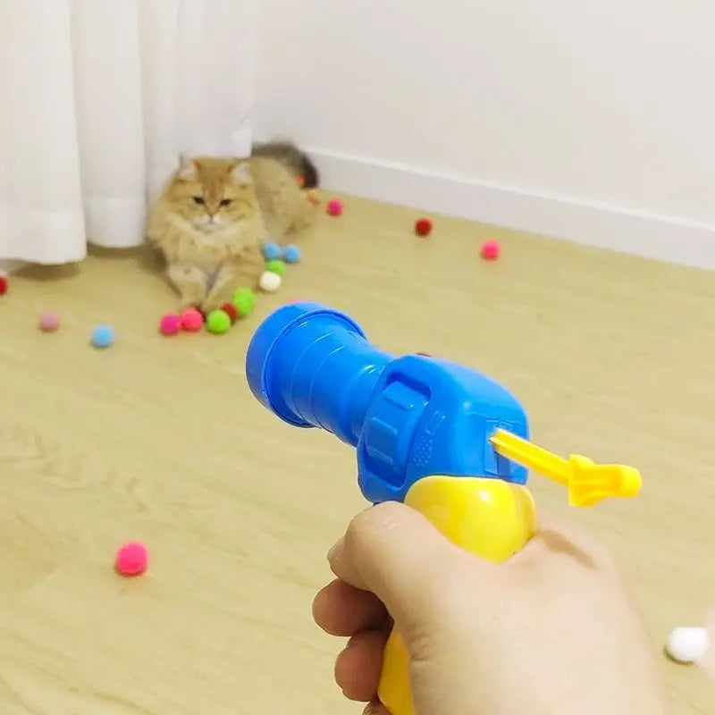 Interactive Launch Training Cat Toys