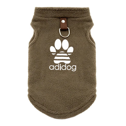 Ropa de polar suave para perros pequeños