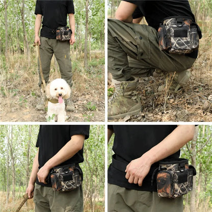 Portable Tactical Dog Treat Bag Outdoor Dog For Training