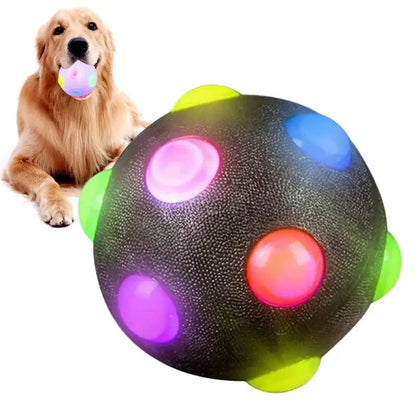 Pet Light Ball Dog Toy Jumping Activation Ball