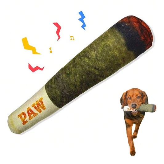 Funny Interactive Dog Toys Cigar Design RAW/PAW