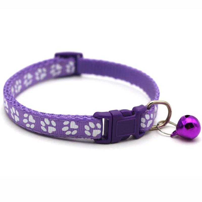 Pet Collar With Bell  Colorful