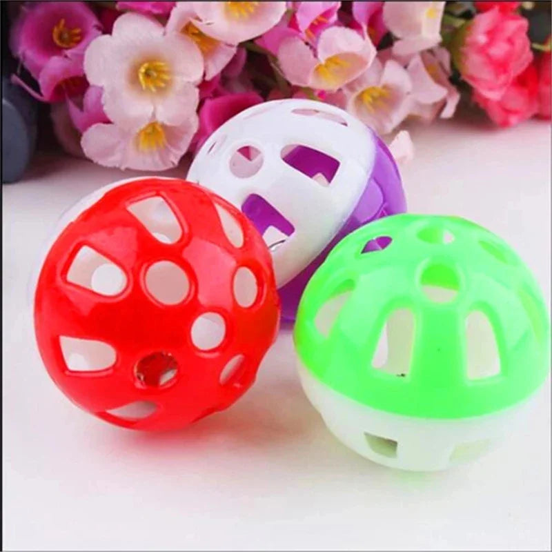 Pet Parrot Toy Bird Hollow Bell Ball