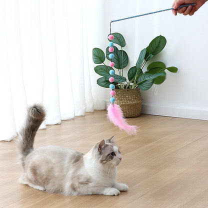 Feather Cat Toys Interactive for Cats