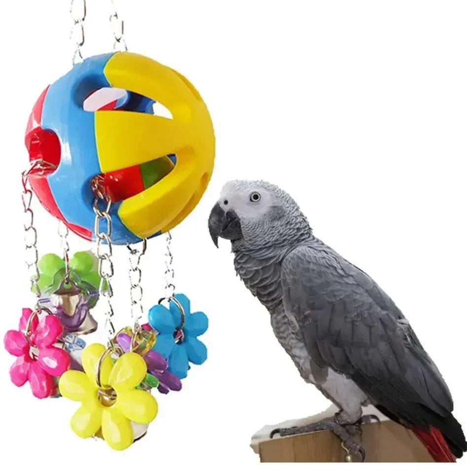 Parrot Chew Toy Cotton Rope Birds Toy Collection