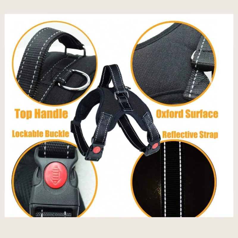 Pet Leash Medium and Large Strong Handle Harness