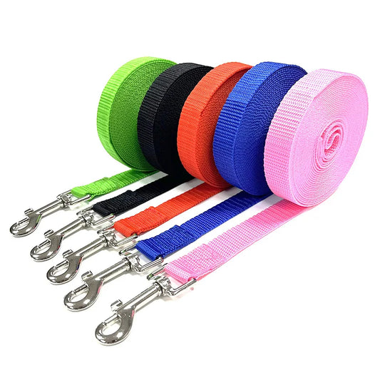 Nylon Dog Training Leashes Walking Pet Leash