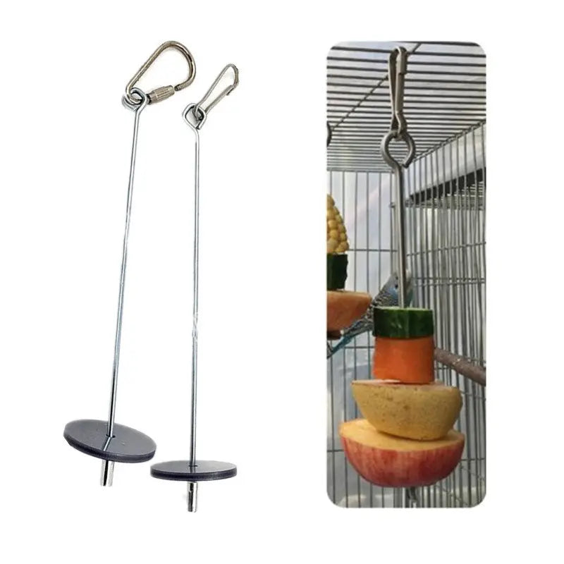 Pet Parrots Birds Food Holder