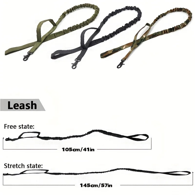 Pet Traction Rope Tactical Dog Leash Outdoor Training