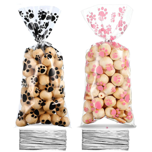 Pet Dog Party Bag Heat Sealable Treat Candy Bags