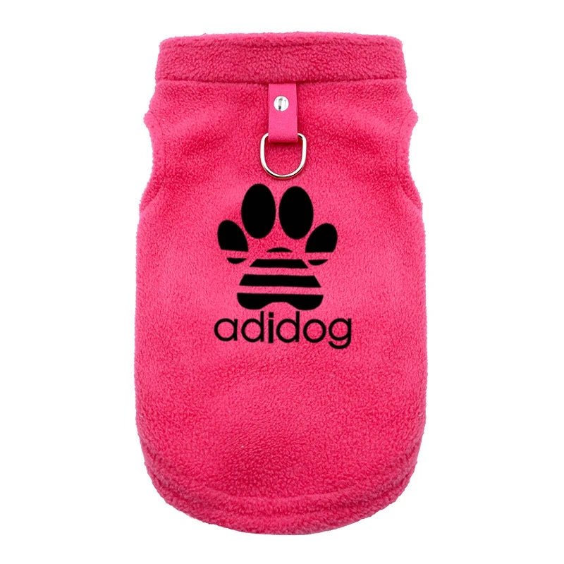 Ropa de polar suave para perros pequeños