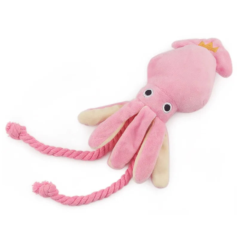 Supet Pet Octopus Plush Rope Toy