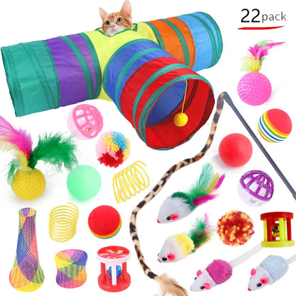 DualPet Kitten Toys Variety Cat Toy Combination