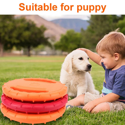 Pet Flying Disc EVA Dog Training Pull Ring