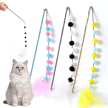 Feather Cat Toys Interactive for Cats